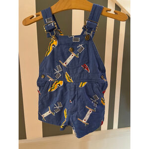 Hush Puppies Vintage Overall Shorts